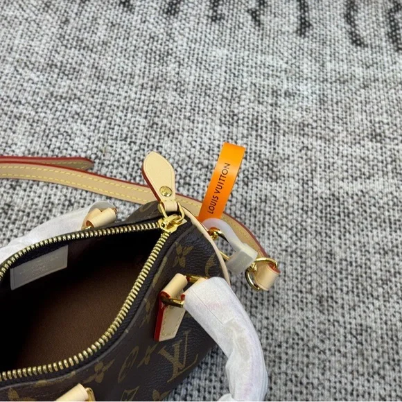 Louis Vuitton Gold and Brown Mini Bag